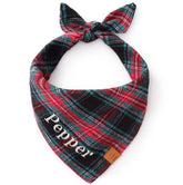 The Foggy Dog - Bandana Dog Draper James xTFD Georgia Plaid