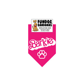 FunDog Bandanas - Dog Bandana Barkie (Barbie)