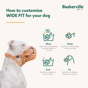 Company Of Animals - Muzzle Baskerville Wide Fit