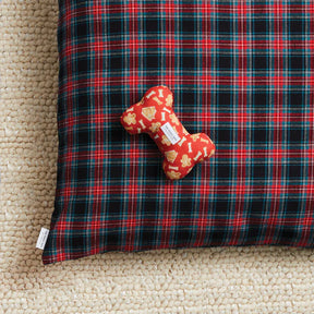 The Foggy Dog - Dog Bed Georgia Plaid Holiday - Southern Agriculture 