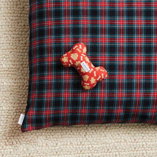 The Foggy Dog - Dog Bed Georgia Plaid Holiday - Southern Agriculture 