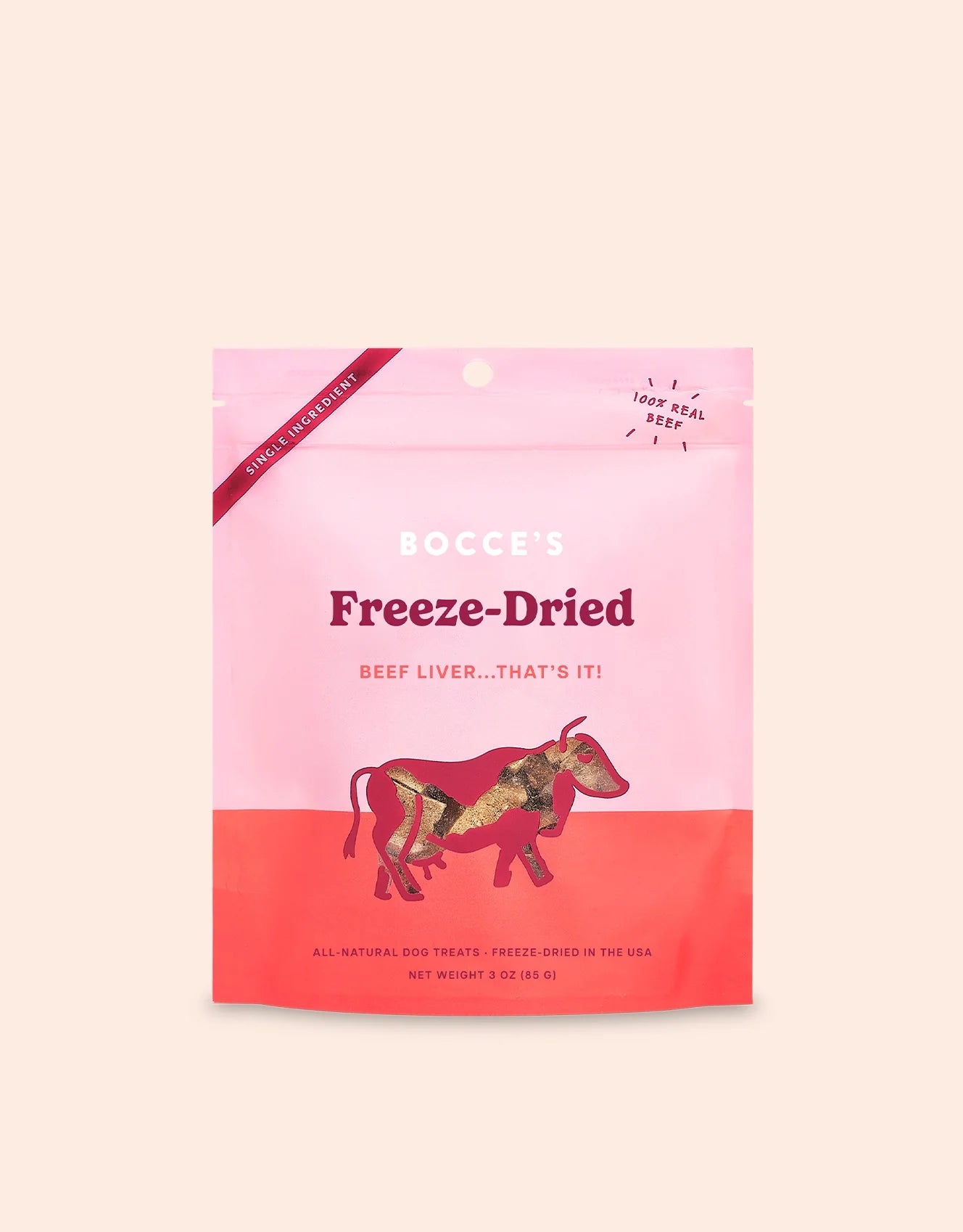 Bocce's Bakery - Beef Liver, Freeze-Dried - Southern Agriculture 