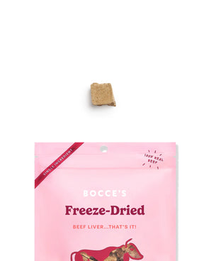 Bocce's Bakery - Beef Liver, Freeze-Dried - Southern Agriculture 