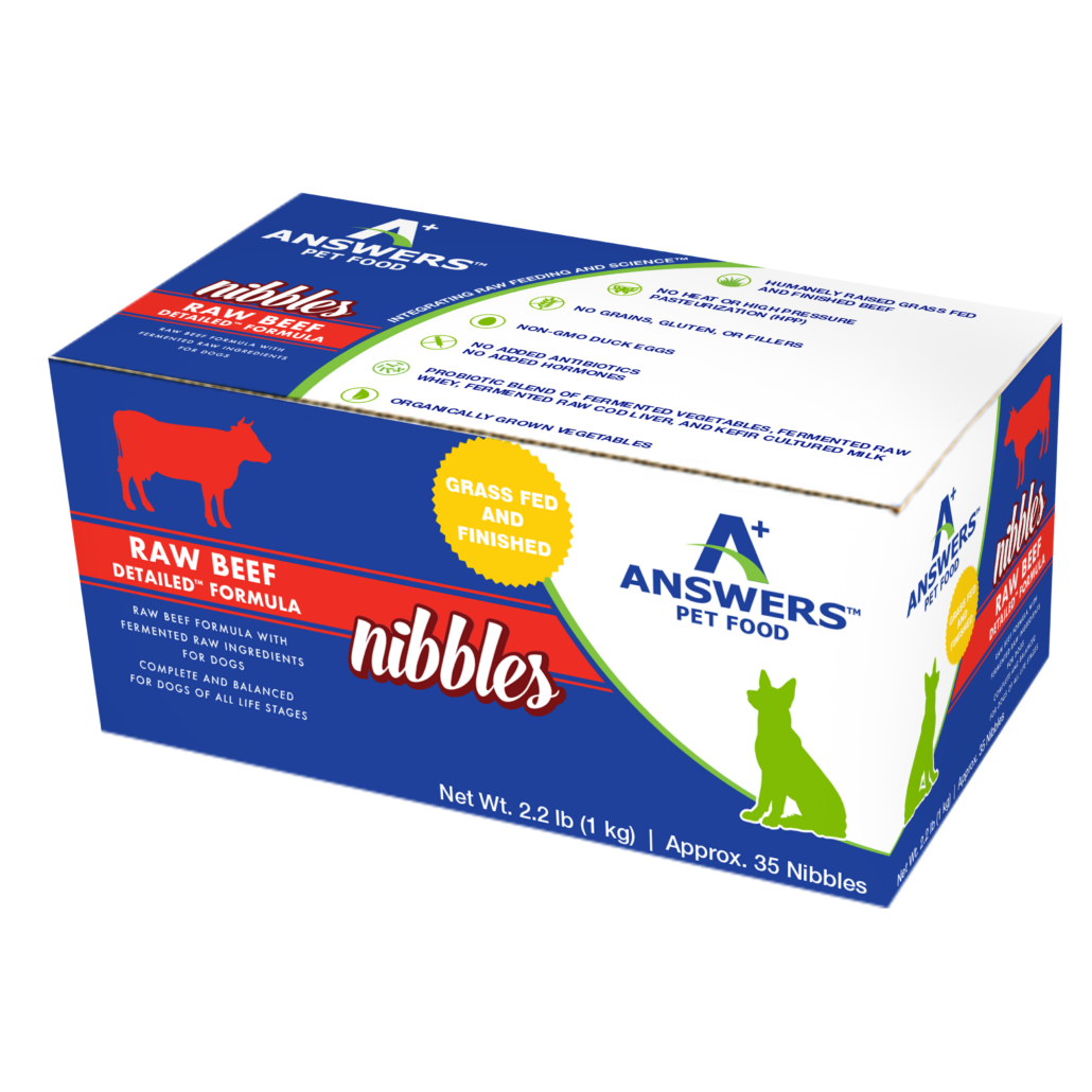Answers - Detailed Raw Beef Adult Dog Food