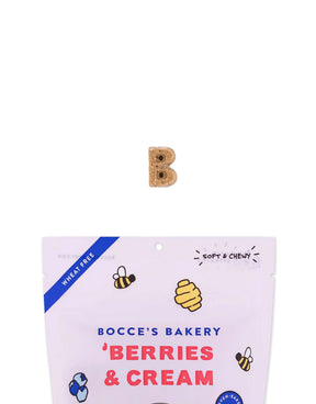 Bocce's Bakery - Berries & Cream Soft & Chewy Dog Treats