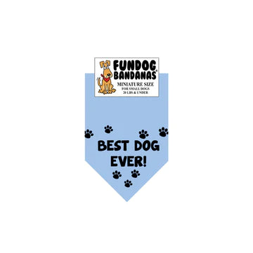 FunDog Bandanas - Dog Bandana Best Dog Ever