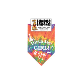 FunDog Bandanas - Dog Bandana Birthday Girl