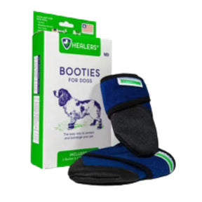 Healers PetCare - Booties for Dogs (2 Booties & 2 Gauze Inserts)