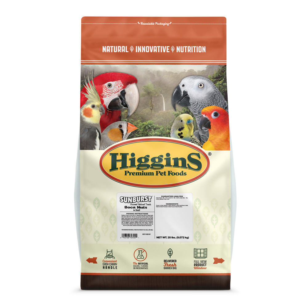 Higgins - Sunburst Gourmet Natural Treats - Boca Nuts