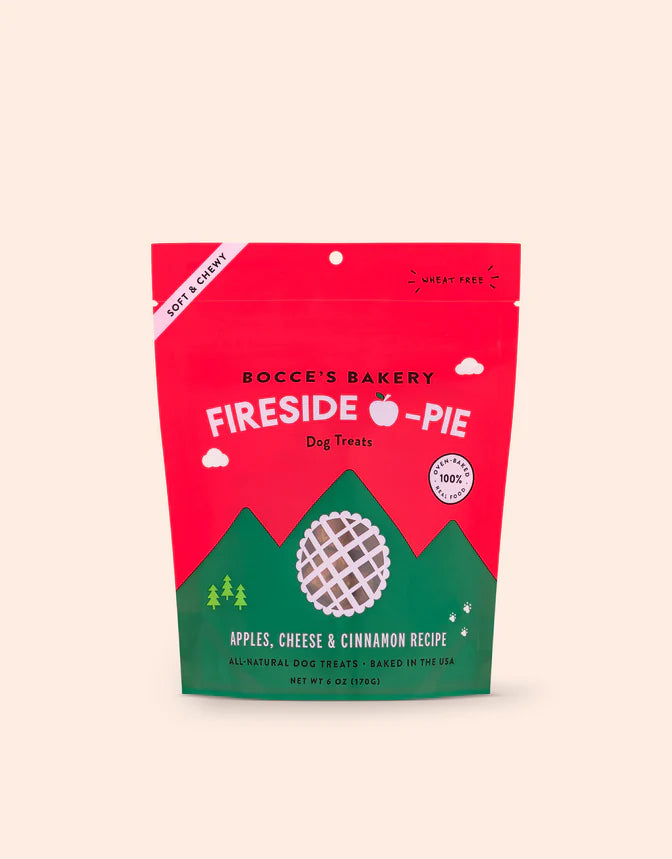 Bocce's Bakery - Fireside Apple Pie	Soft & Chewy Dog Treats