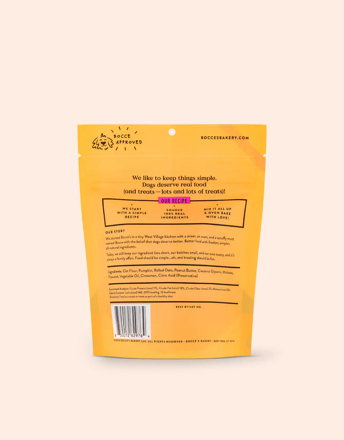 Bocce's Bakery - Pumpk'n Spice Soft & Chewy Dog Treats - Southern Agriculture 