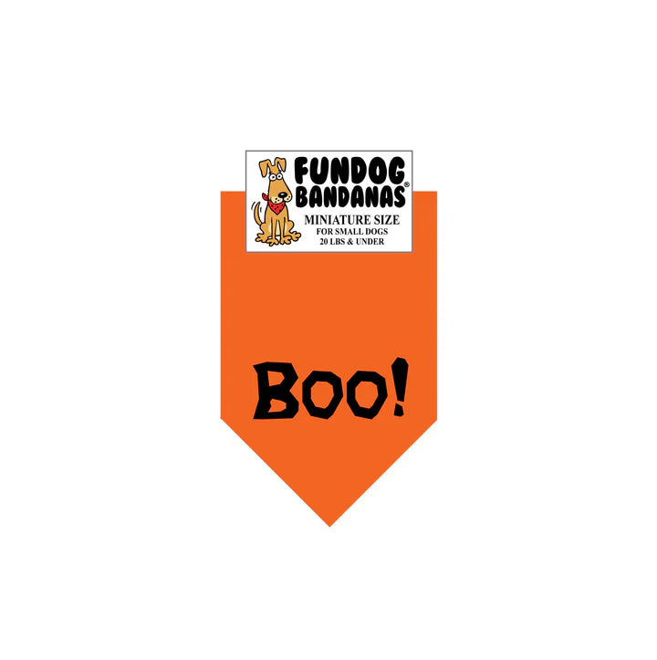 FunDog Bandanas - Dog Bandana BOO