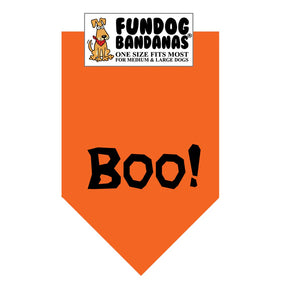 FunDog Bandanas - Dog Bandana BOO