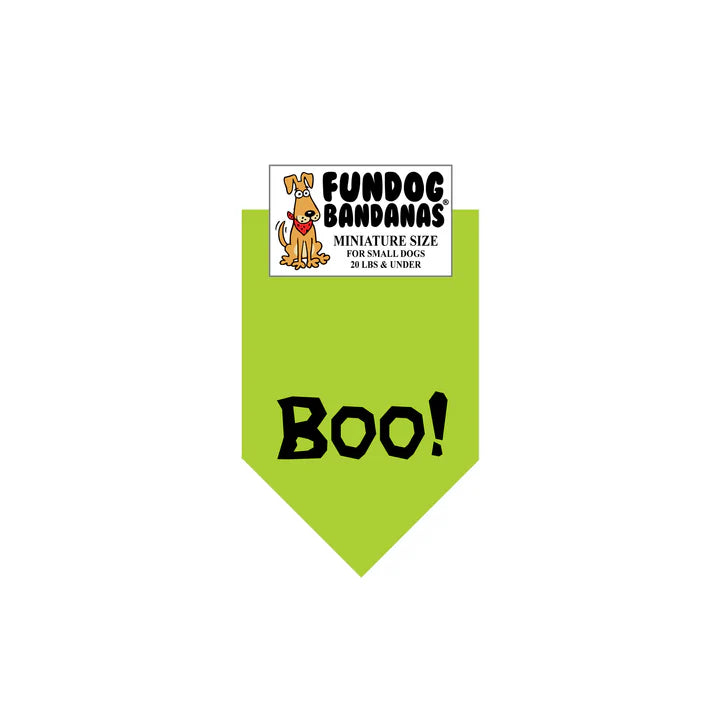 FunDog Bandanas - Dog Bandana BOO