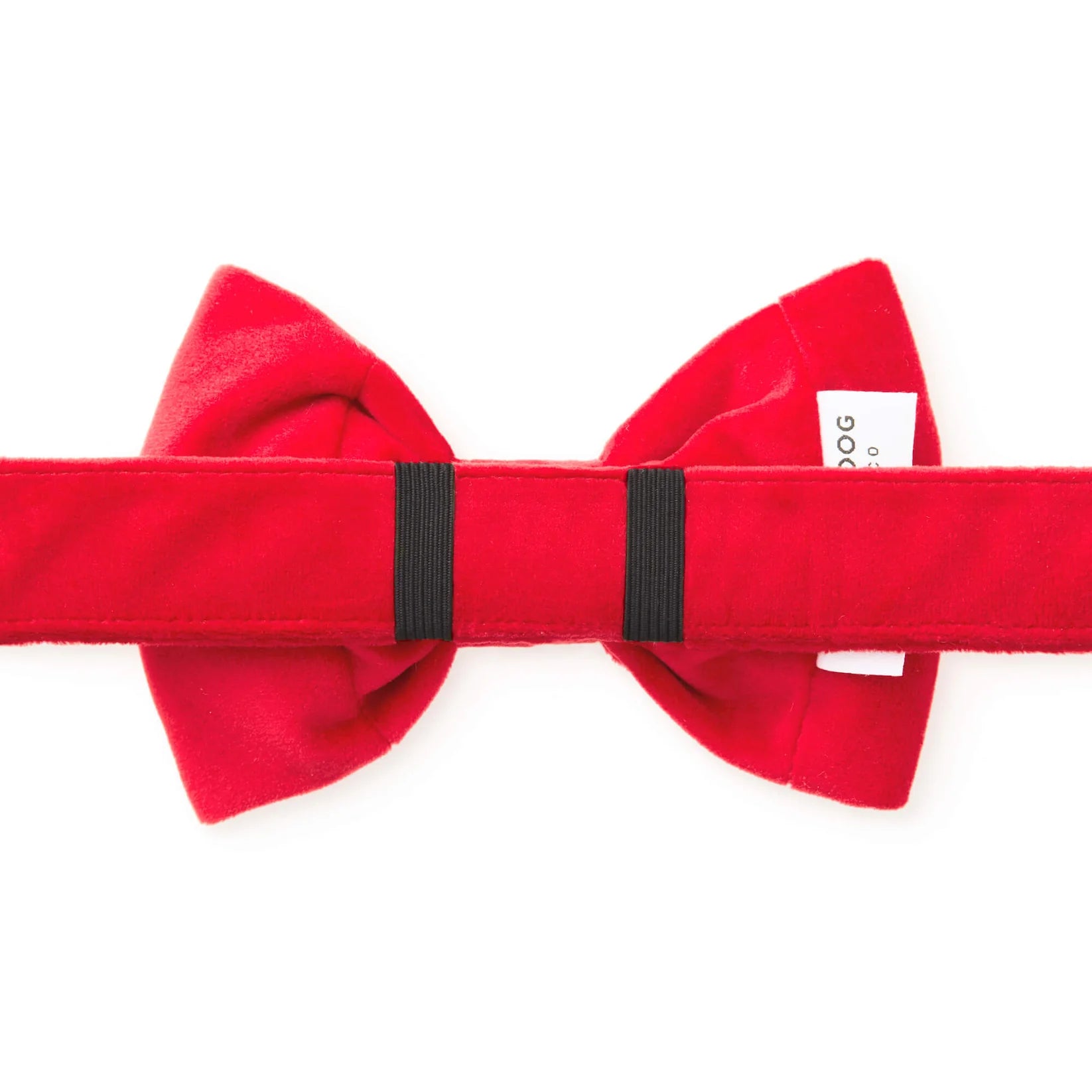 The Foggy Dog - Dog Bow Tie Cranberry Velvet