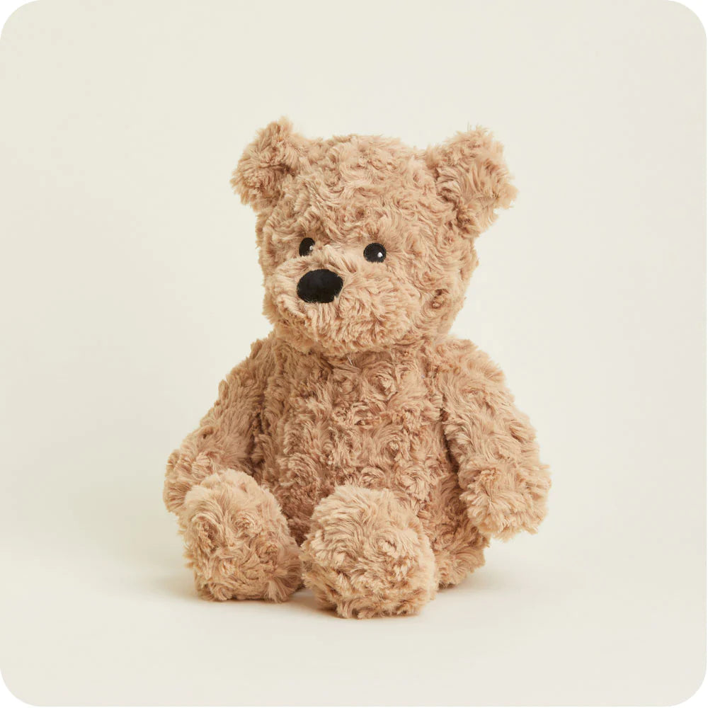 Warmies Brown Curly Bear