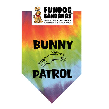 FunDog Bandanas - Dog Bandana Bunny Patrol