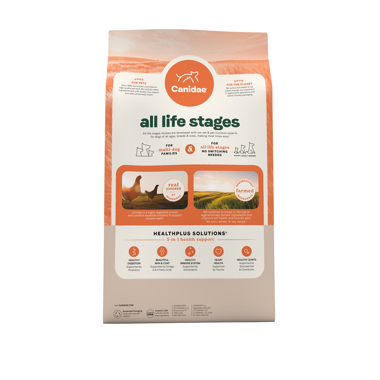 Canidae - All Life Stages Multi-Protein Dry Dog Food - Southern Agriculture 