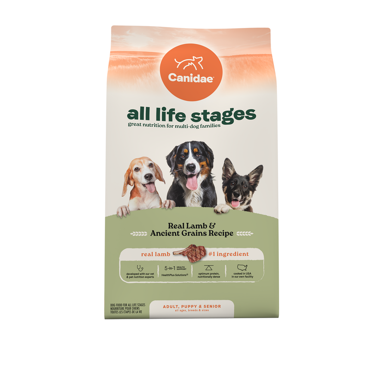 Canidae -  All Life Stages Lamb & Rice Dry Dog Food - Southern Agriculture 