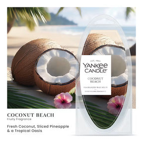 Yankee Candle - Wax Melt Coconut Beach