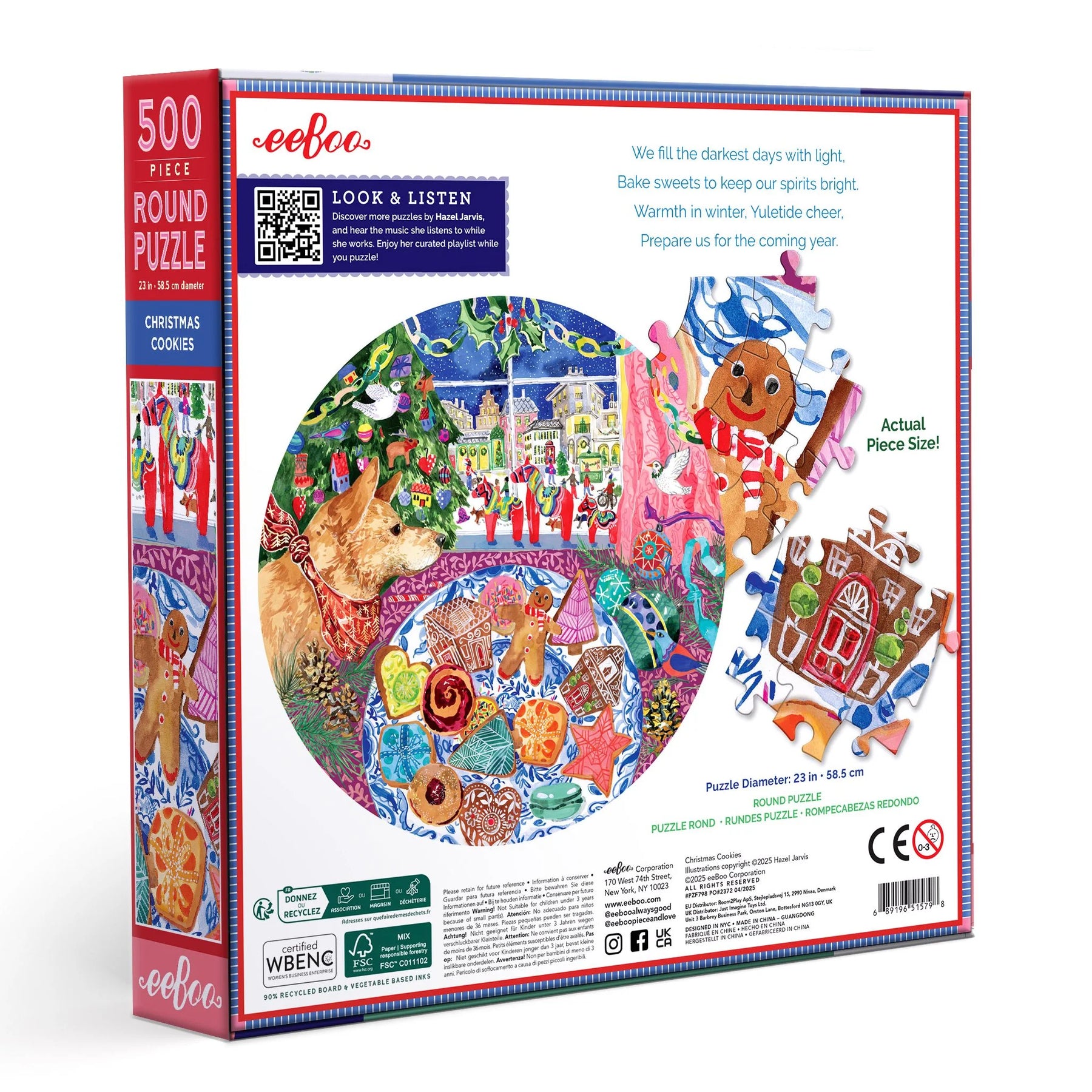 eeBoo - Puzzle Christmas Cookies
