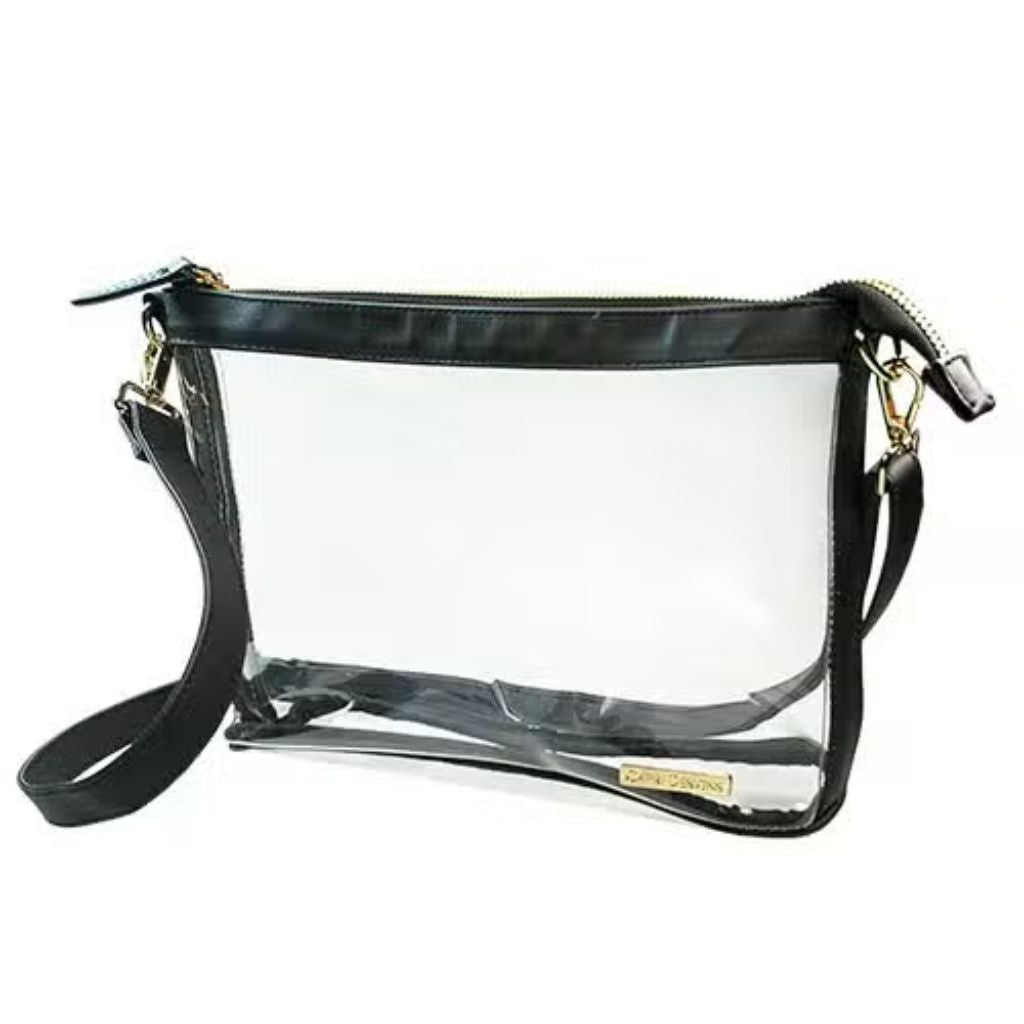 Capri Designs - Large Clear Purse Crossbody