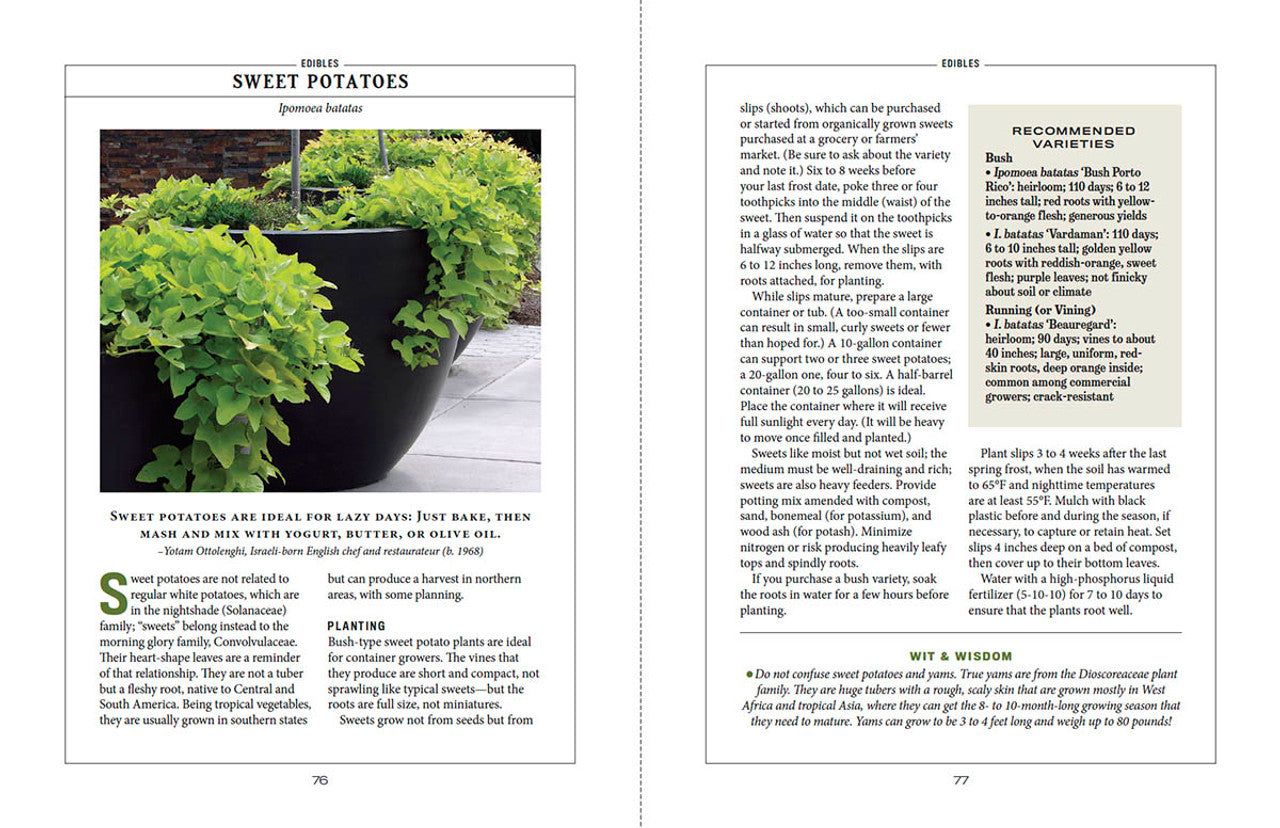 Old Farmer's Almanac - Container Gardener's Handbook