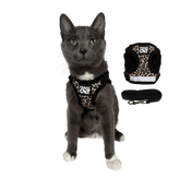 Travel Cat - Harness & Leash Set - "The Cheetah Print" - Southern Agriculture 