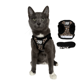 Travel Cat - Harness & Leash Set - "The Cheetah Print" - Southern Agriculture 