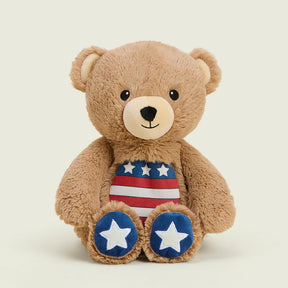 Warmies USA Themed Bear