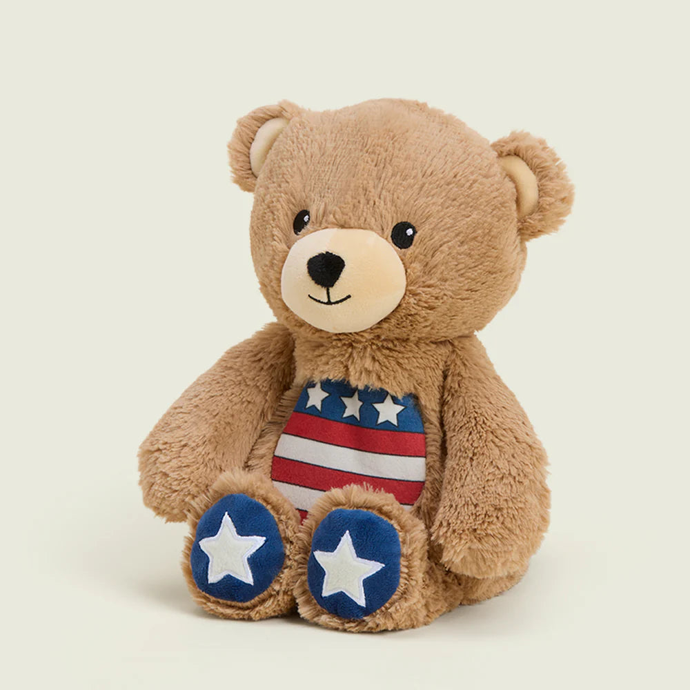 Warmies USA Themed Bear