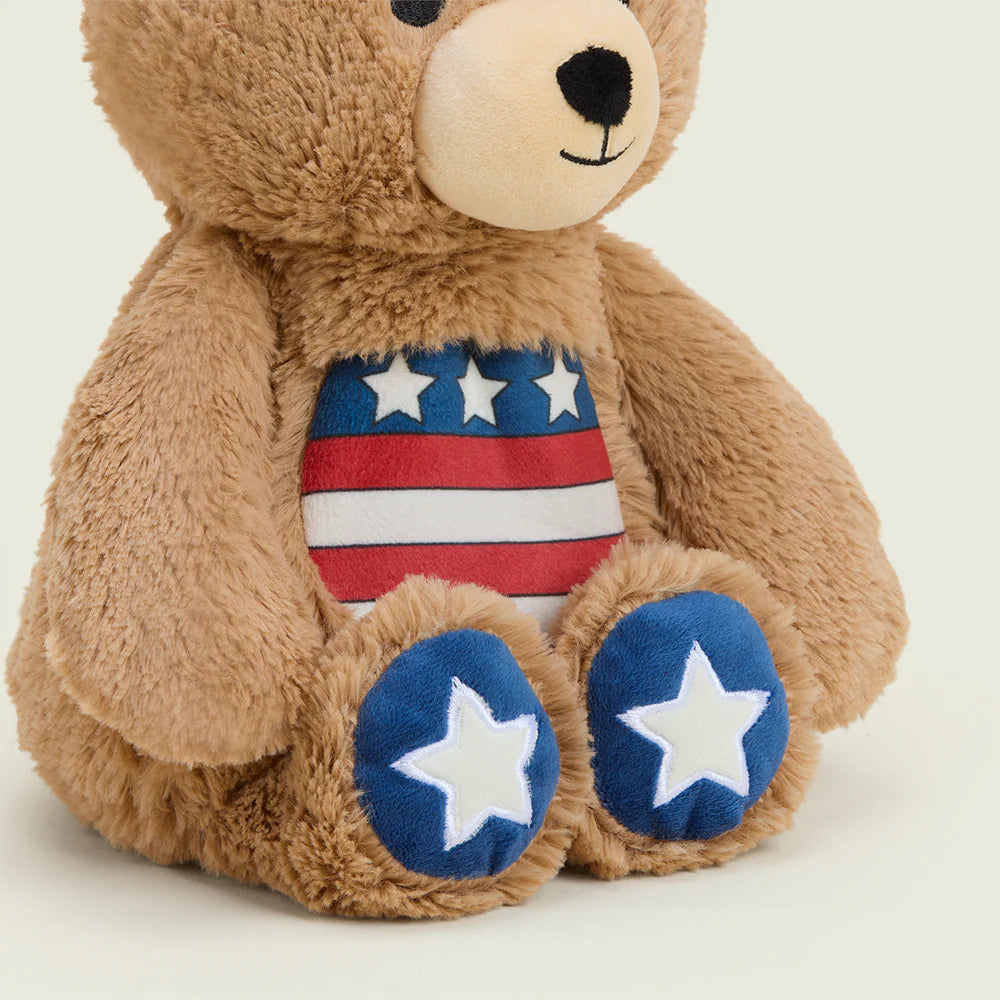 Warmies USA Themed Bear