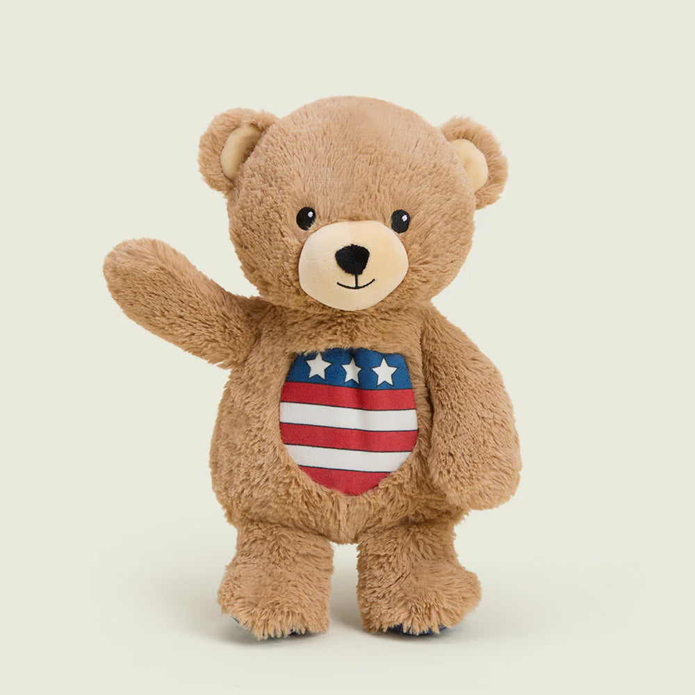 Warmies USA Themed Bear