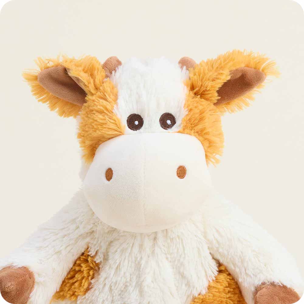 Warmies Pumpkin Spice Cow