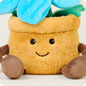Warmies Blue Flower Pot