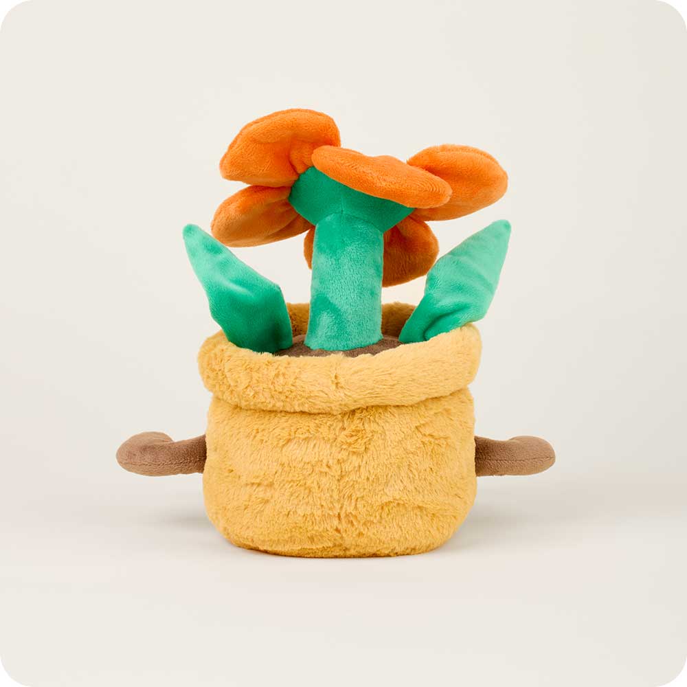 Warmies Orange Flower Pot