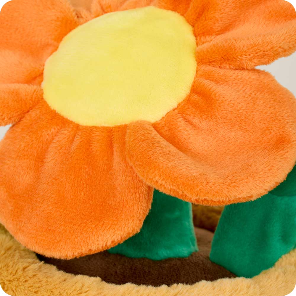 Warmies Orange Flower Pot