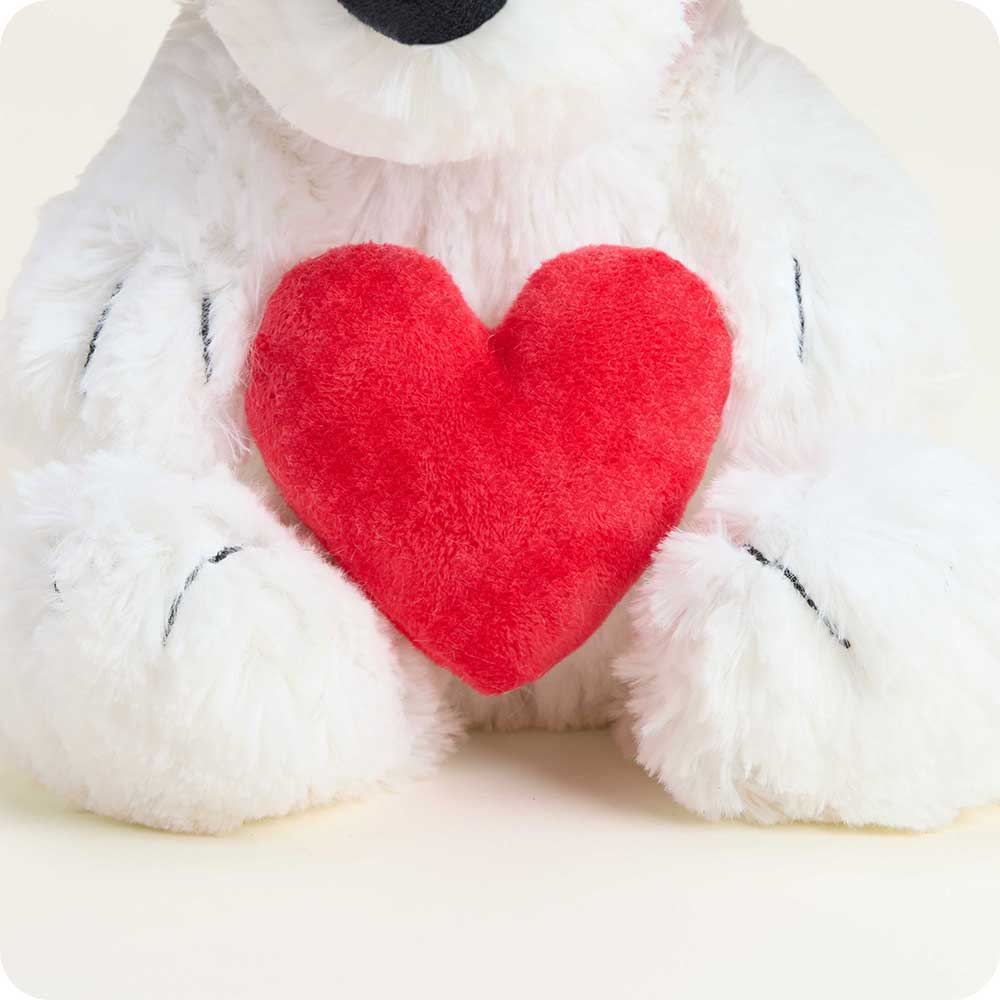 Warmies Red Heart Snoopy