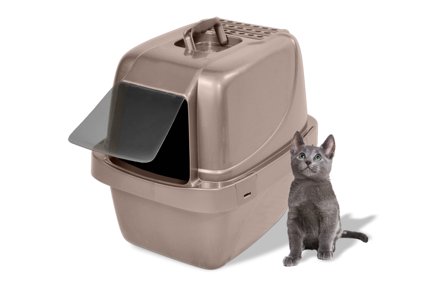 Van Ness - Large Sifting Enclosed Cat Litter Pan Set