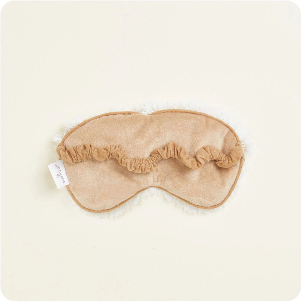 Warmies Marshmellow Brown Eye Mask