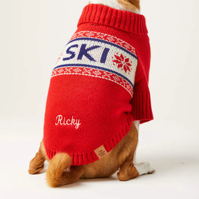 The Foggy Dog - Dog Sweater Gray Malin x TFD Apres Ski