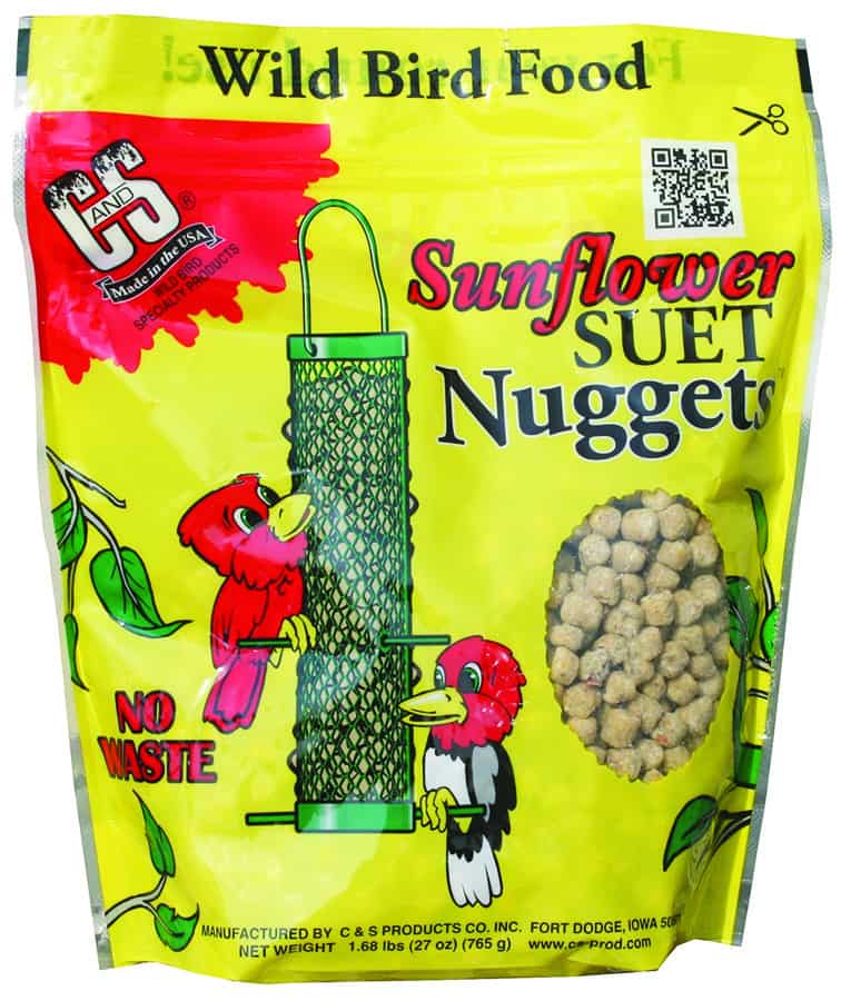 C & S Products - Sunflower Suet Nuggets - Southern Agriculture 