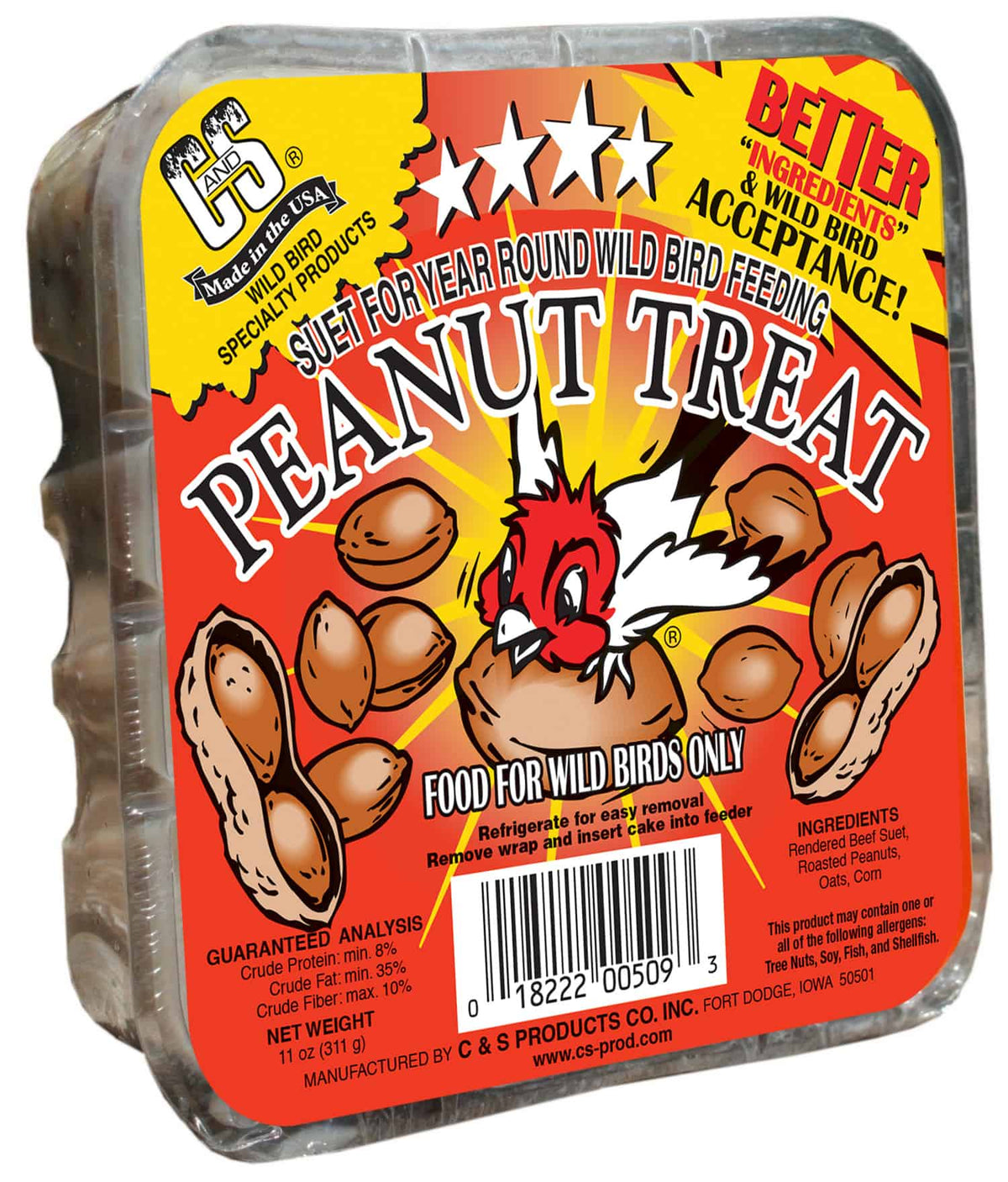 C & S Products - Peanut Treat Suet