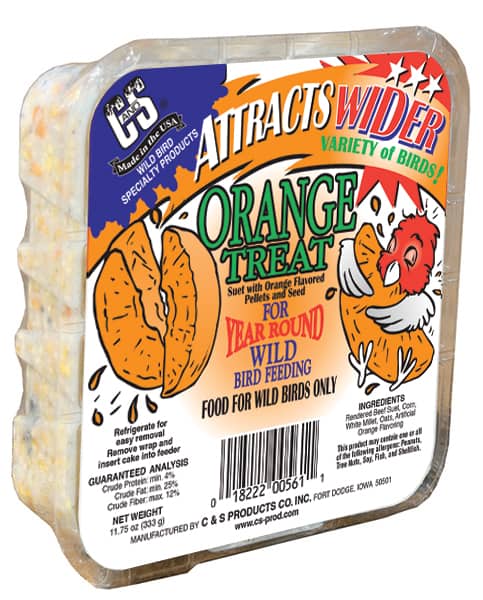 C & S Products - Orange Treat Suet