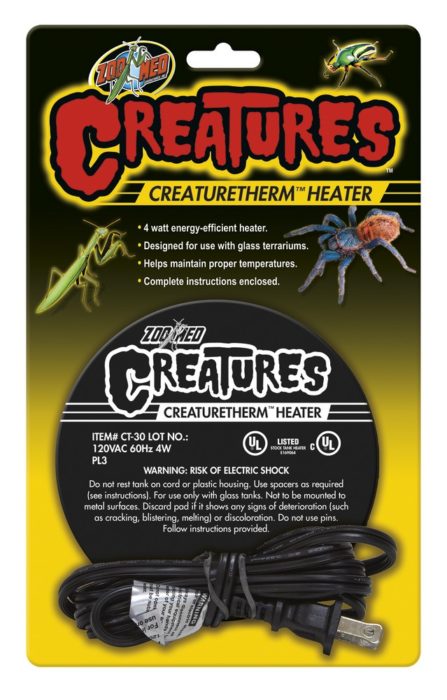 Zoo Med - Creatures Creaturetherm Heater 4W For Glass Terrariums
