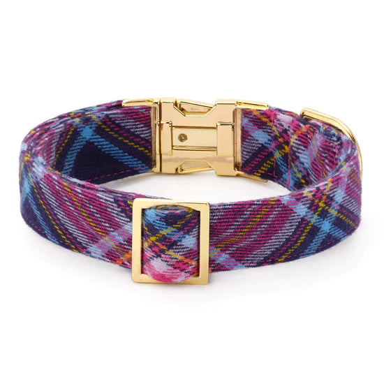 The Foggy Dog - Dog Collar Camilla Plaid