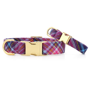 The Foggy Dog - Dog Collar Camilla Plaid