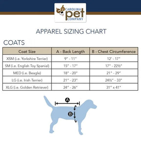 Carolina Pet Company - Pendleton Waterproof Hooded Rain Coat & Carry Bag