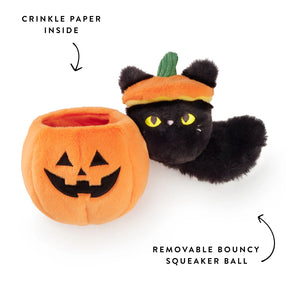 The Foggy Dog - Dog Toy Cat-O'-Lantern 2-In-1