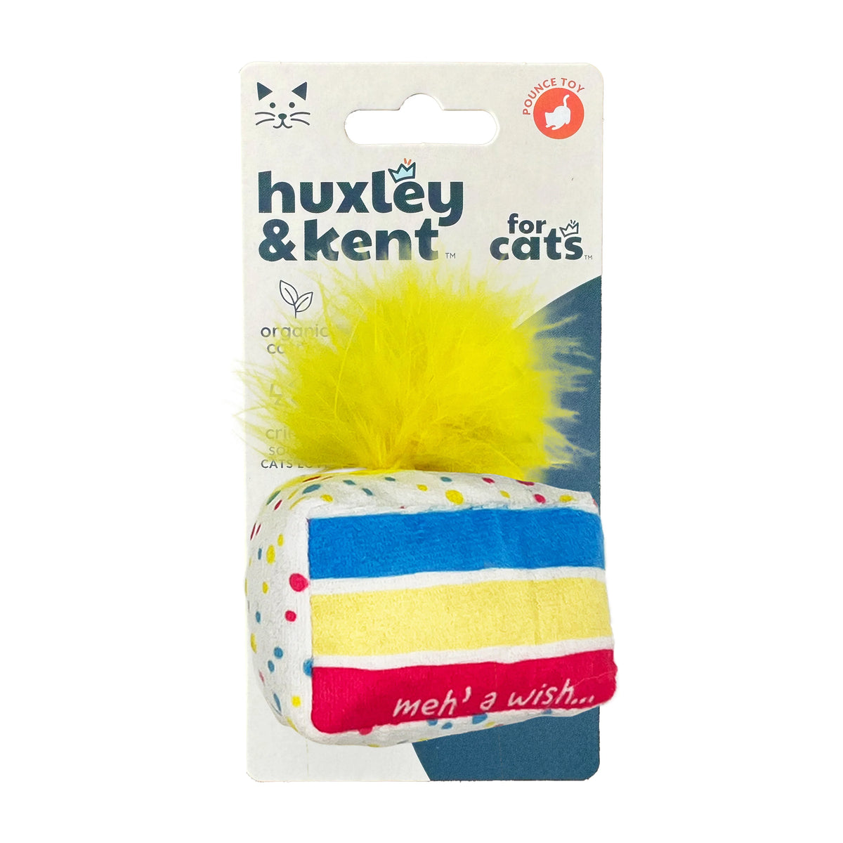 Huxley & Kent - Cat Toy Meh' A Wish Cake